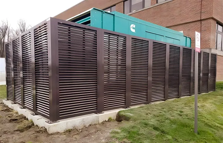 Aluminum Louver Screen